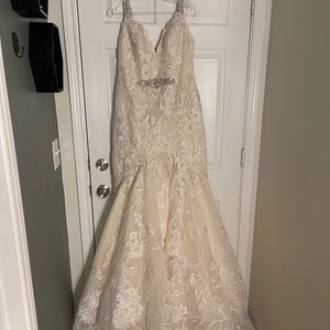 Ivory size 12 wedding dress